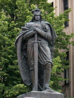 Image from entry Vytautas the Great monument s in the Internet Encyclopedia of Ukraine